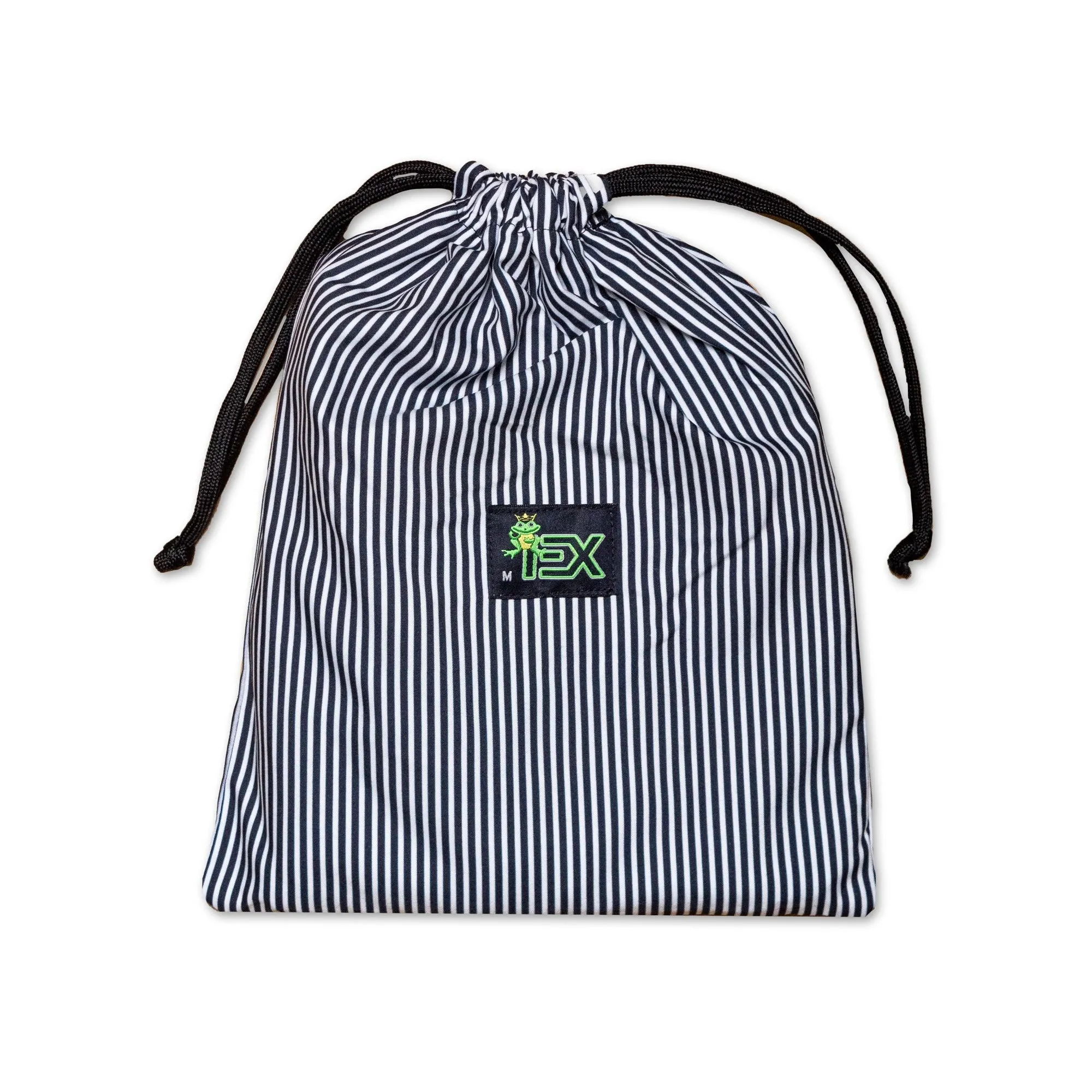 Men's Striped Slim Fit Swim Trunks - Navy