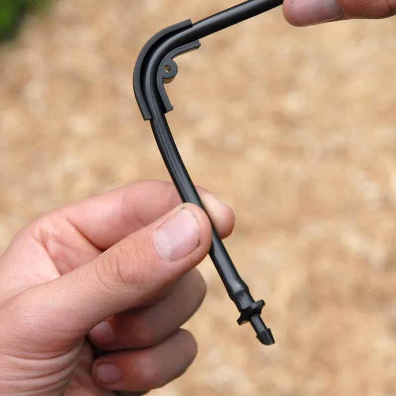Micro Pipe Tidy-Bow Clip On Elbow - 10 Pack