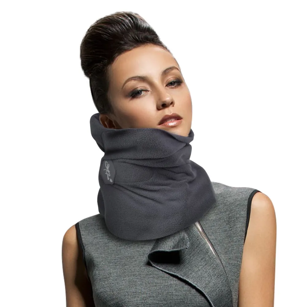 Modern Travel Pillow - Grey