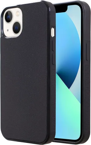 MONCA Gravity Phone Case for iPhone 13, Anti Gravity Pluto Case That Sticks to Anything Sticky Magic Nano Suction AntiGravity Goat Case for iPhone 13 (13-6.1) Black