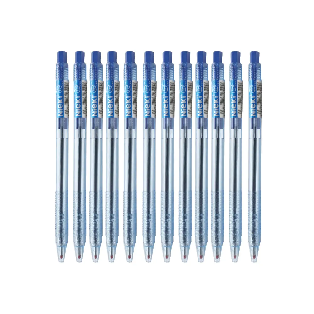 (MR.DIY) Blue Ball Pen 0.7mm (12 pieces)