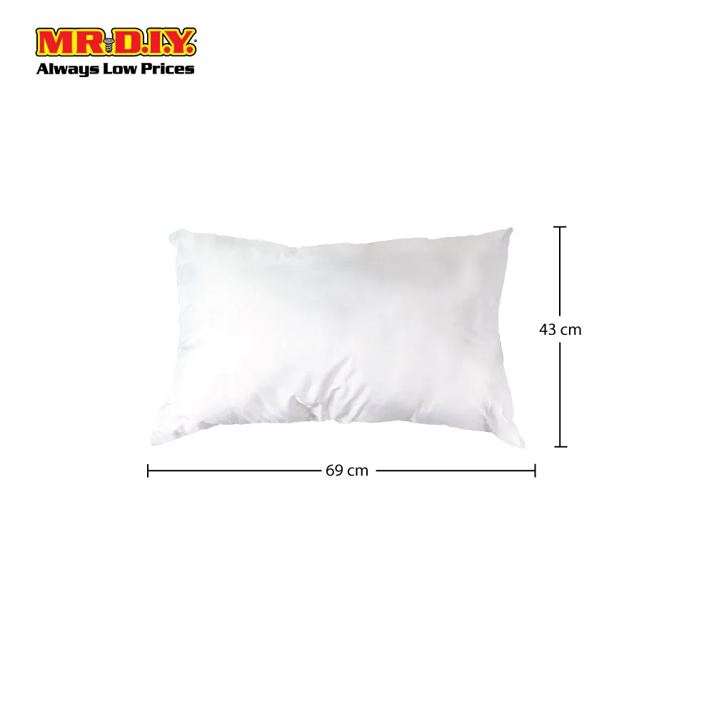 (MR.DIY) Premium Polyester pillow (69cm x 43cm)