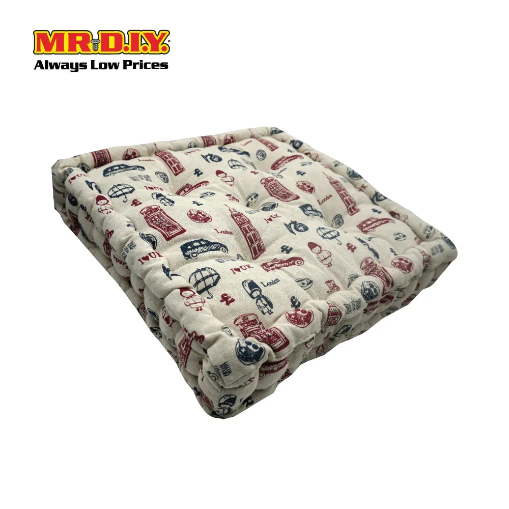 (MR.DIY) Printed Mattress Cushion (38 x 38cm)