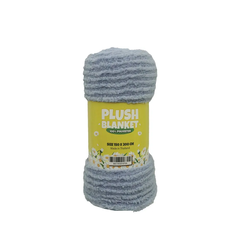 (MR.DIY) Super Soft Plain Plush Blanket