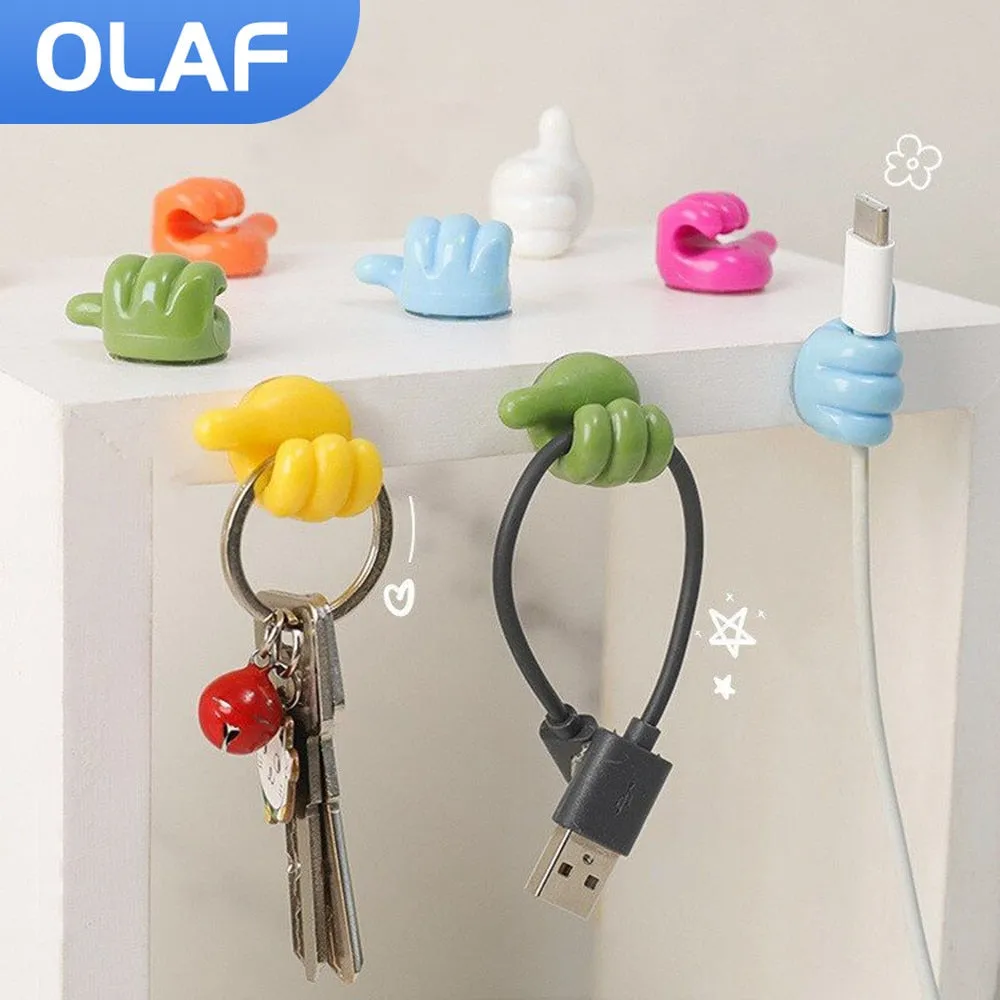 Multifunctional Silicone Thumb Hook Clips