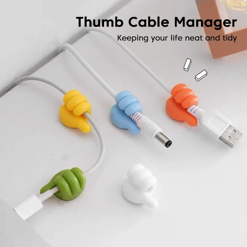 Multifunctional Silicone Thumb Hook Clips
