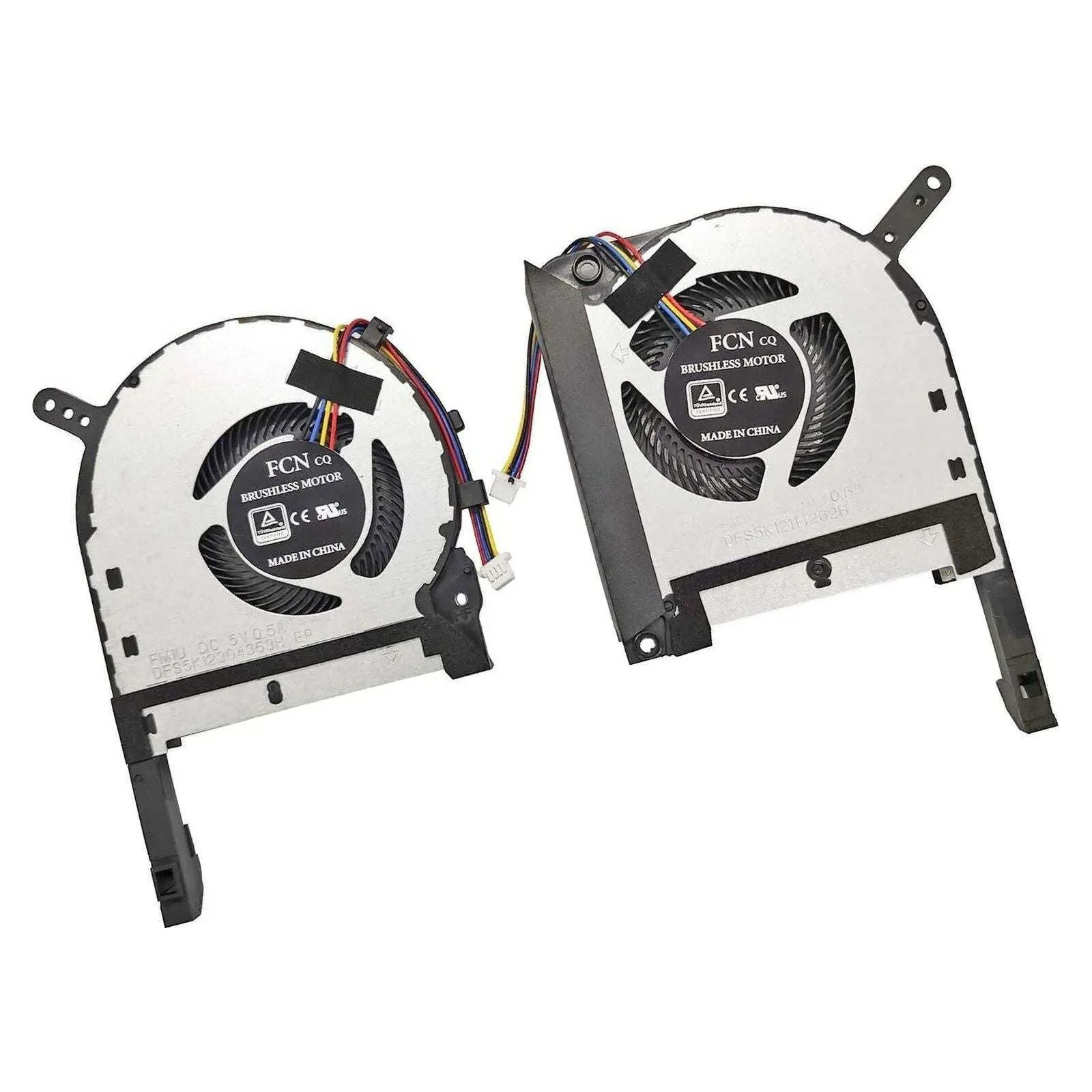 New Asus TUF CPU & GPU Fan Set 5V 13NR00S0M09011 13NR00S0M12011 13NR00S0M11111 DFS5K12114262H DFS5K12304363H