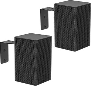 notiela Pair of Speaker Mount for Samsung Speaker Wall Mounting Brackets for Samsung Rear Speakers SWA 8500S/9000S/9100S/9200S/9500S and More Speakers Wall Brackets