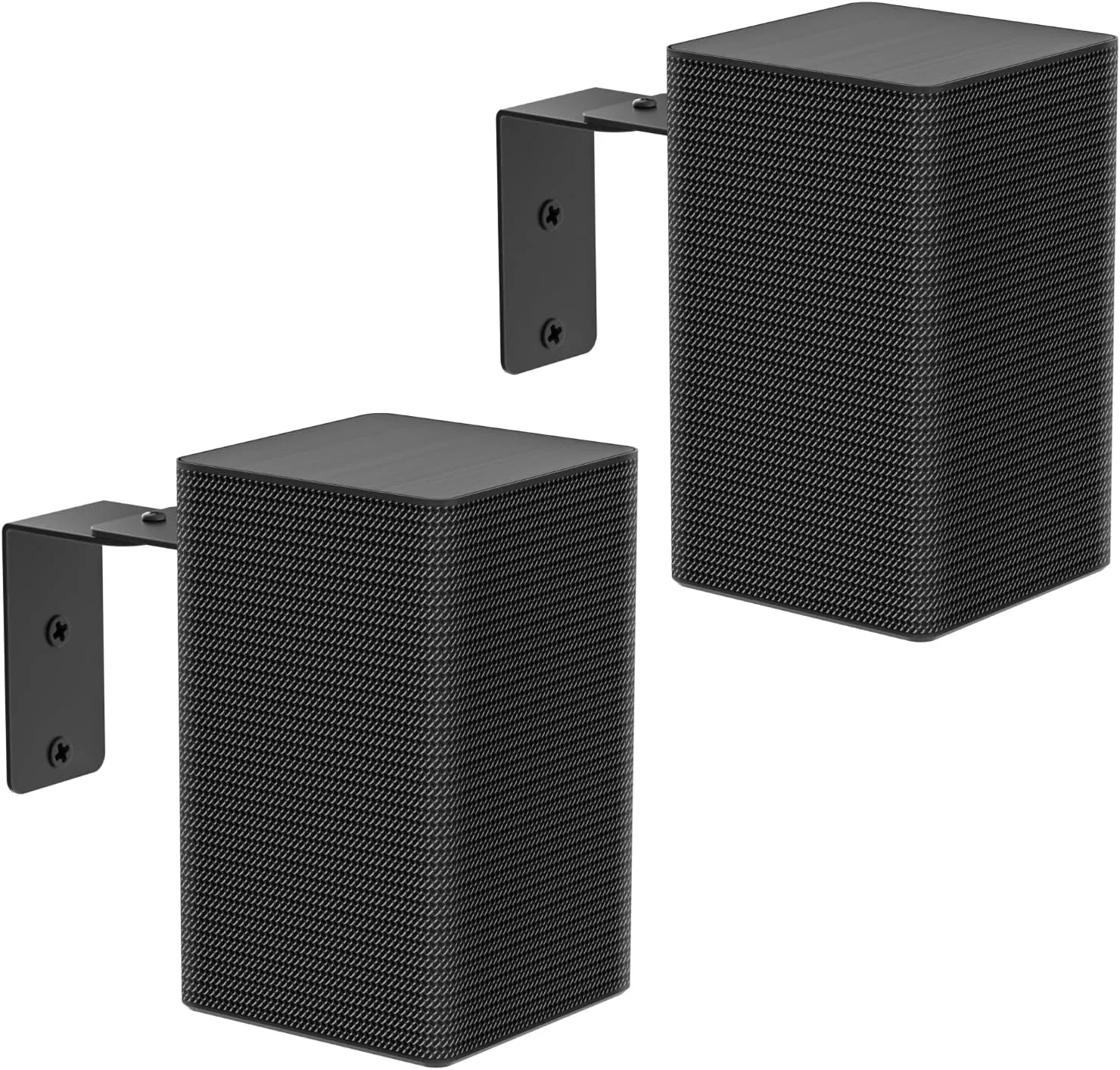 notiela Pair of Speaker Mount for Samsung Speaker Wall Mounting Brackets for Samsung Rear Speakers SWA 8500S/9000S/9100S/9200S/9500S and More Speakers Wall Brackets