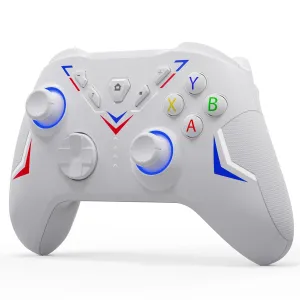 PC Controller for Windows (7/8/10/11), Compatible Switch and Steam Deck, Android, Wireless Controller with Hall Joysticks, RGB Lighting, Adjustable Vibration, No Stick Drift, No Dead Zone ( 2.4G )
