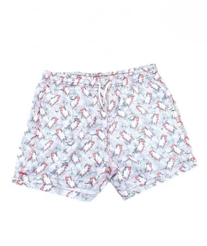 Polar Bear Plunge Print Swim Trunks