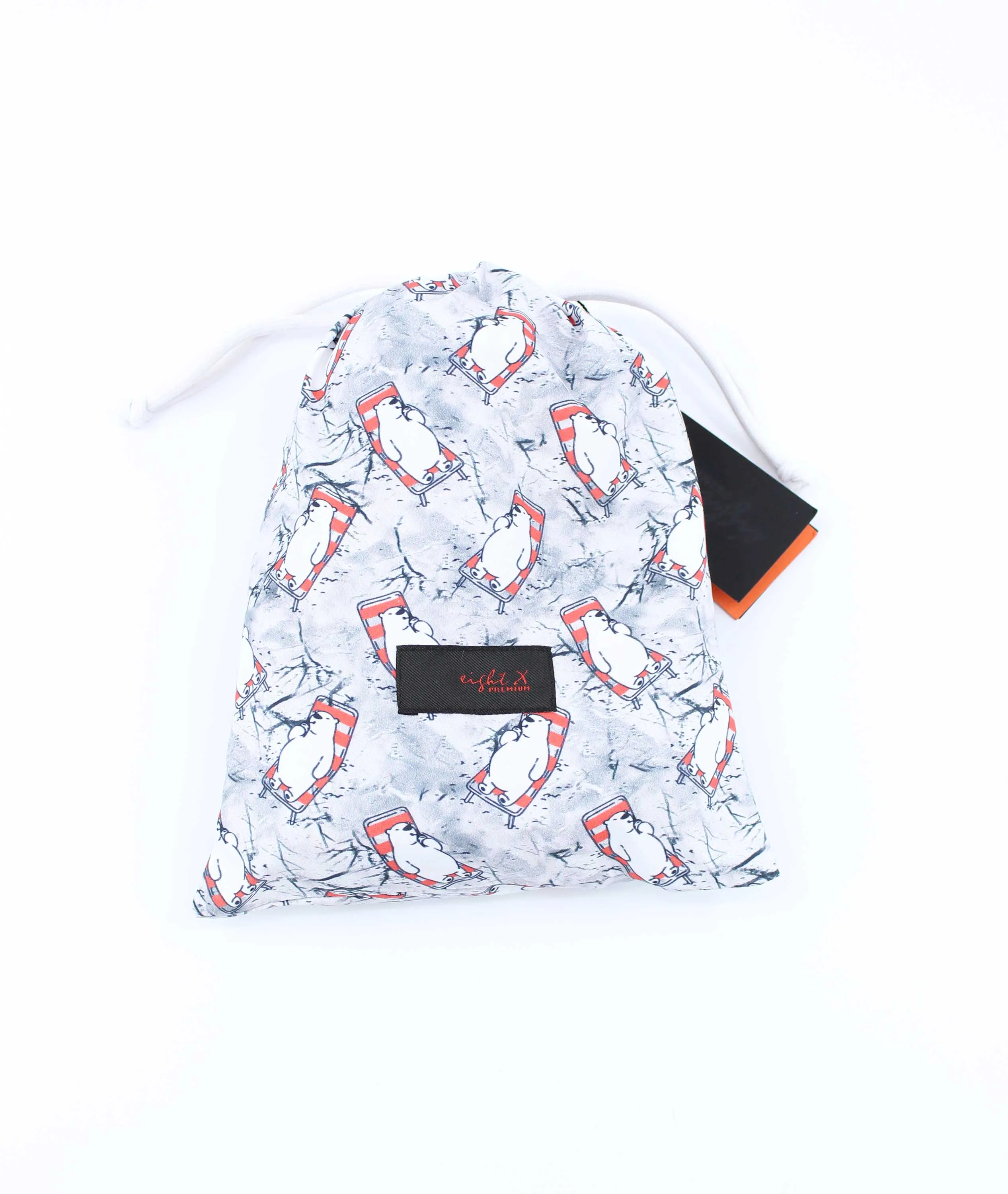 Polar Bear Plunge Print Swim Trunks