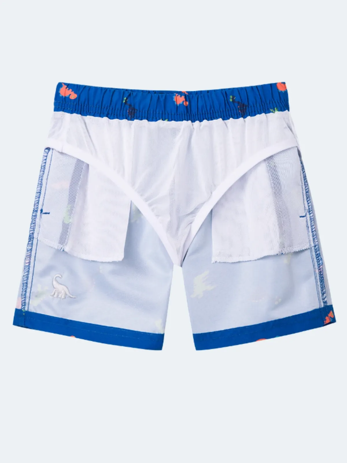 Poolside Style Boys Summer Swim Trunks