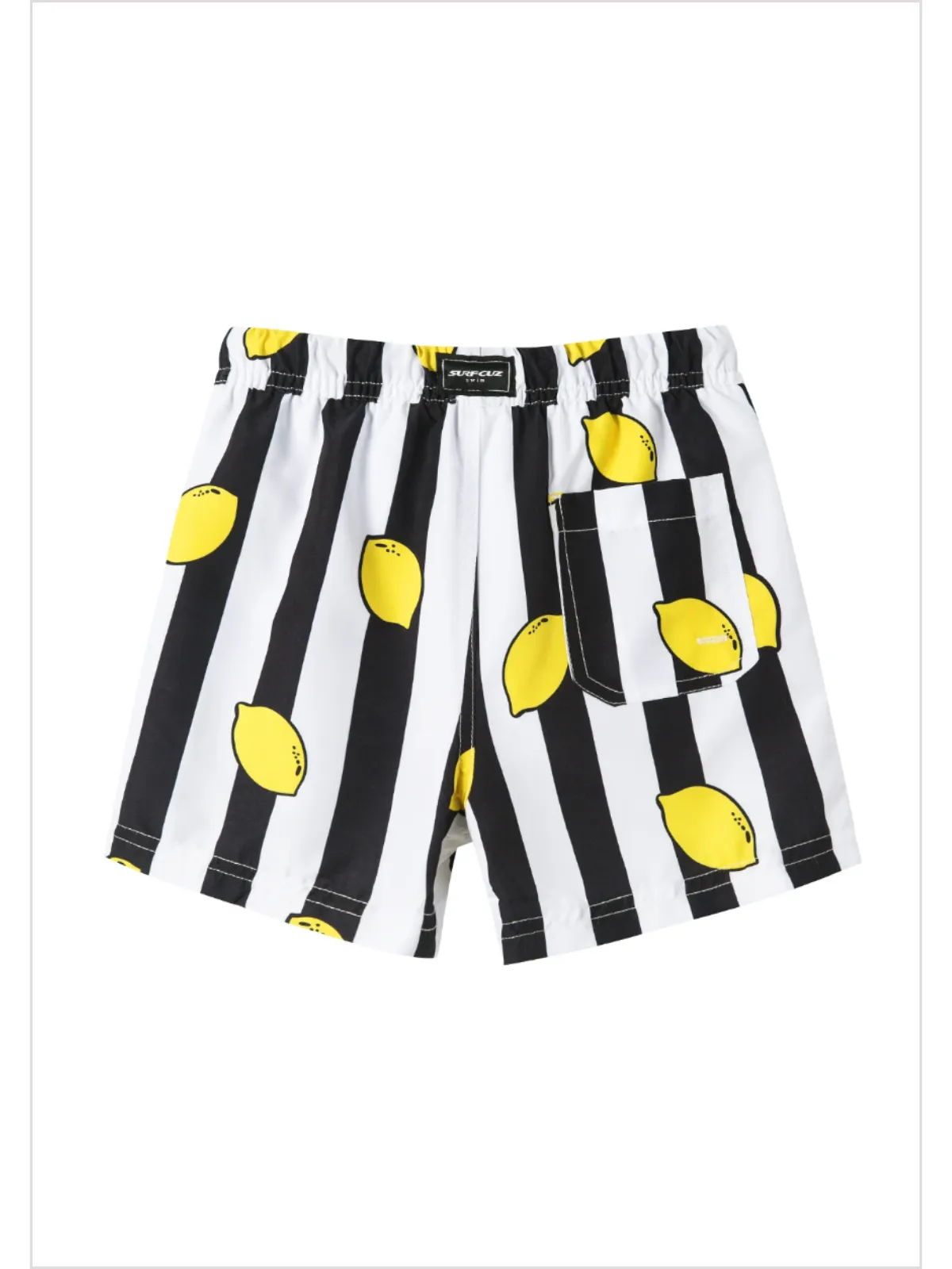 Poolside Style Boys Summer Swim Trunks