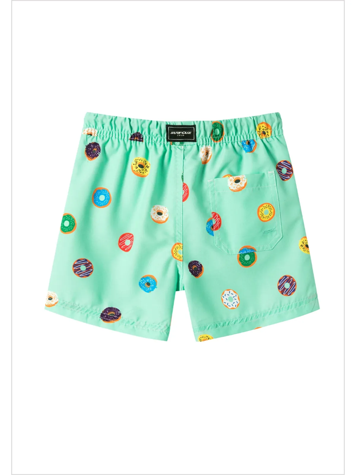 Poolside Style Boys Summer Swim Trunks