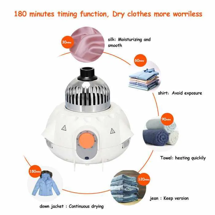 Portable Electric Clothes Air Dryer Machine