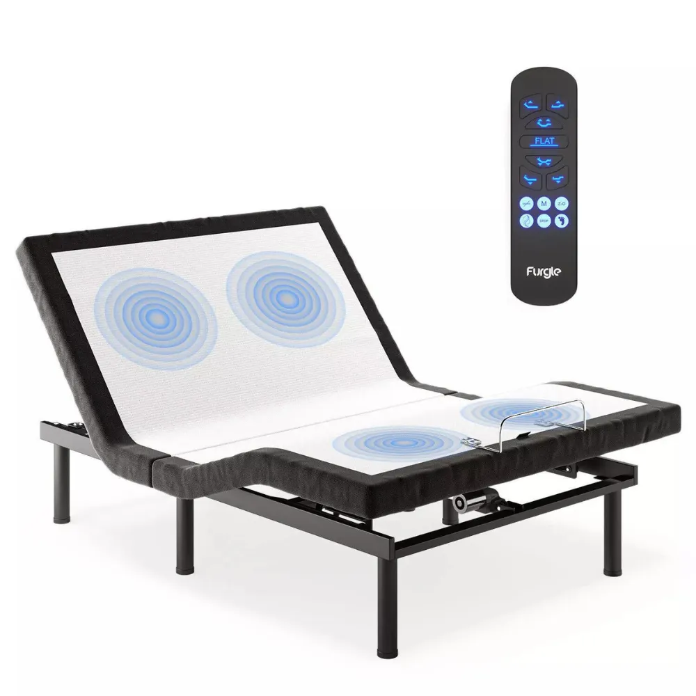 Premium Adjustable Raisable Wireless Remote Mattress Bed Frame