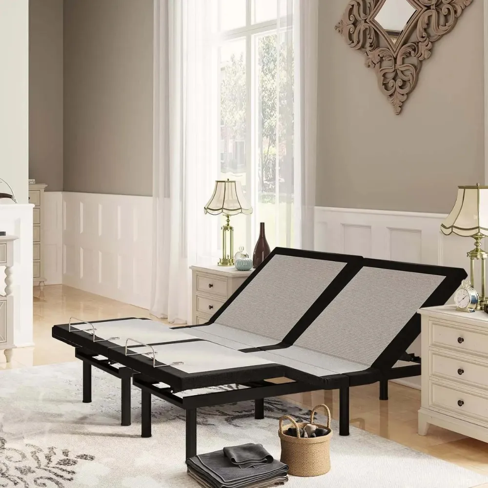Premium Adjustable Raisable Wireless Remote Mattress Bed Frame
