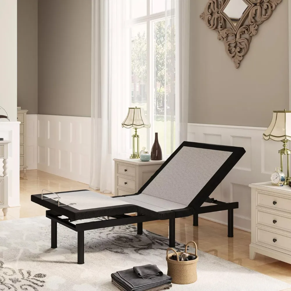 Premium Adjustable Raisable Wireless Remote Mattress Bed Frame