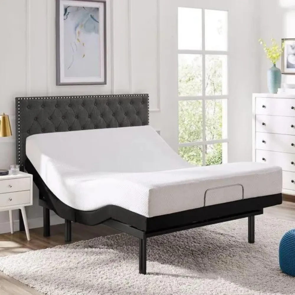 Premium Adjustable Raisable Wireless Remote Mattress Bed Frame