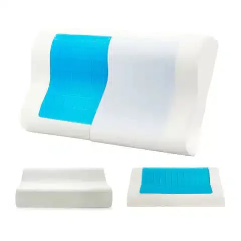 Premium Cooling Gel Memory Foam Sleeping Pillow