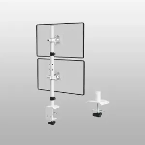 PUTORSEN Double Monitor Arm for Two Screens Up to 32 Inch