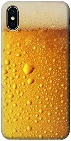 R0328 Beer Glass Case Cover for iPhone X