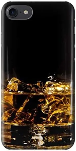 R2742 Ice Whiskey Whisky Glass Case Cover for iPhone 7, iPhone 8, iPhone SE (2020)