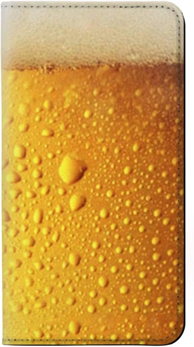 RW0328 Beer Glass PU Leather Flip Case Cover for iPhone 7, iPhone 8, iPhone SE (2020)