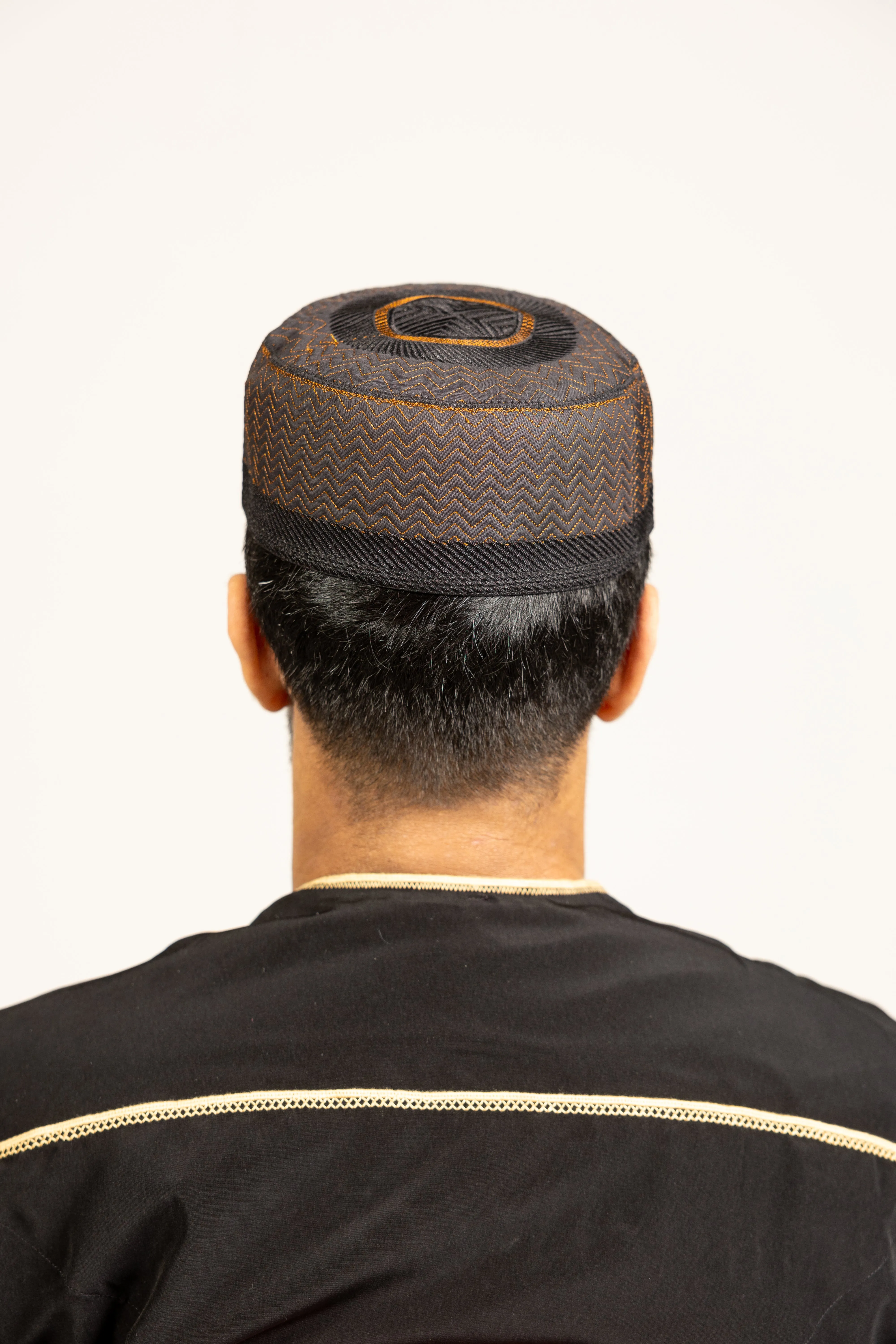 Safeer Black Topi Kufi Islamic Hat