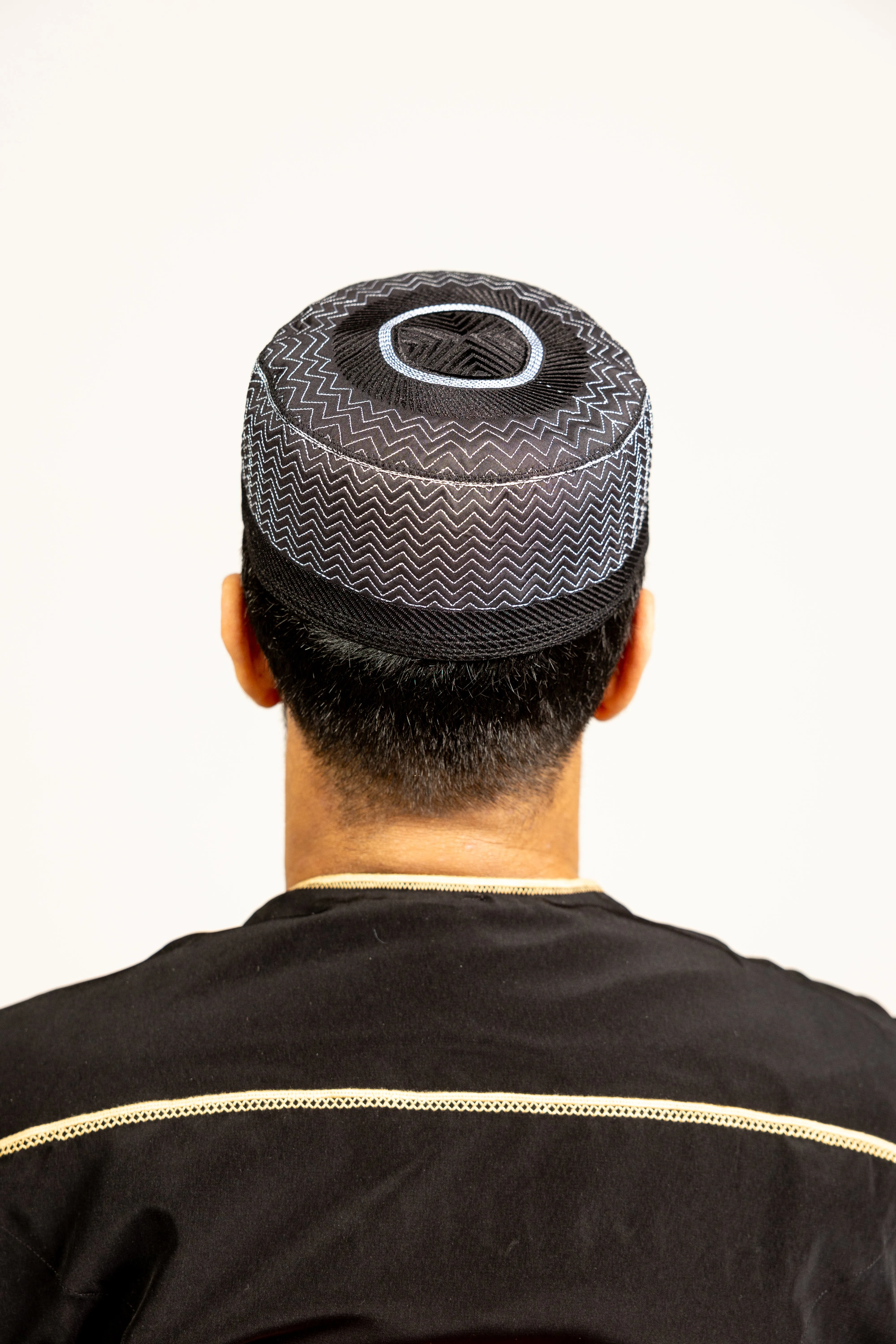 Safeer Black Topi Kufi Islamic Hat