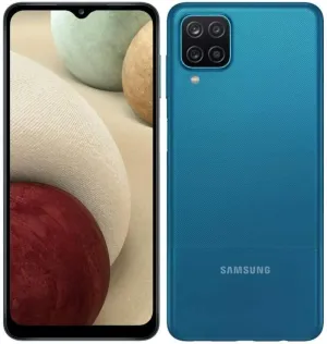 Samsung Galaxy A12 32GB A125U 6.5" Display Quad Camera Android Smartphone - Blue (Renewed) (AT&T Unlocked)