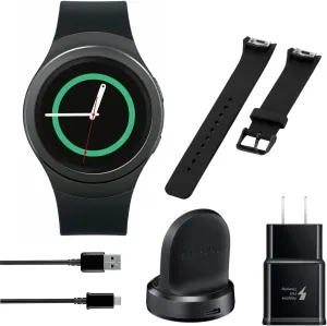 Samsung Gear S2 R730V Smartwatch 4GB Verizon - for Android-iOS (Retail Packing)