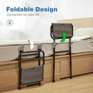 Seniors Adults Side Bed Safety Rails Assist Bars