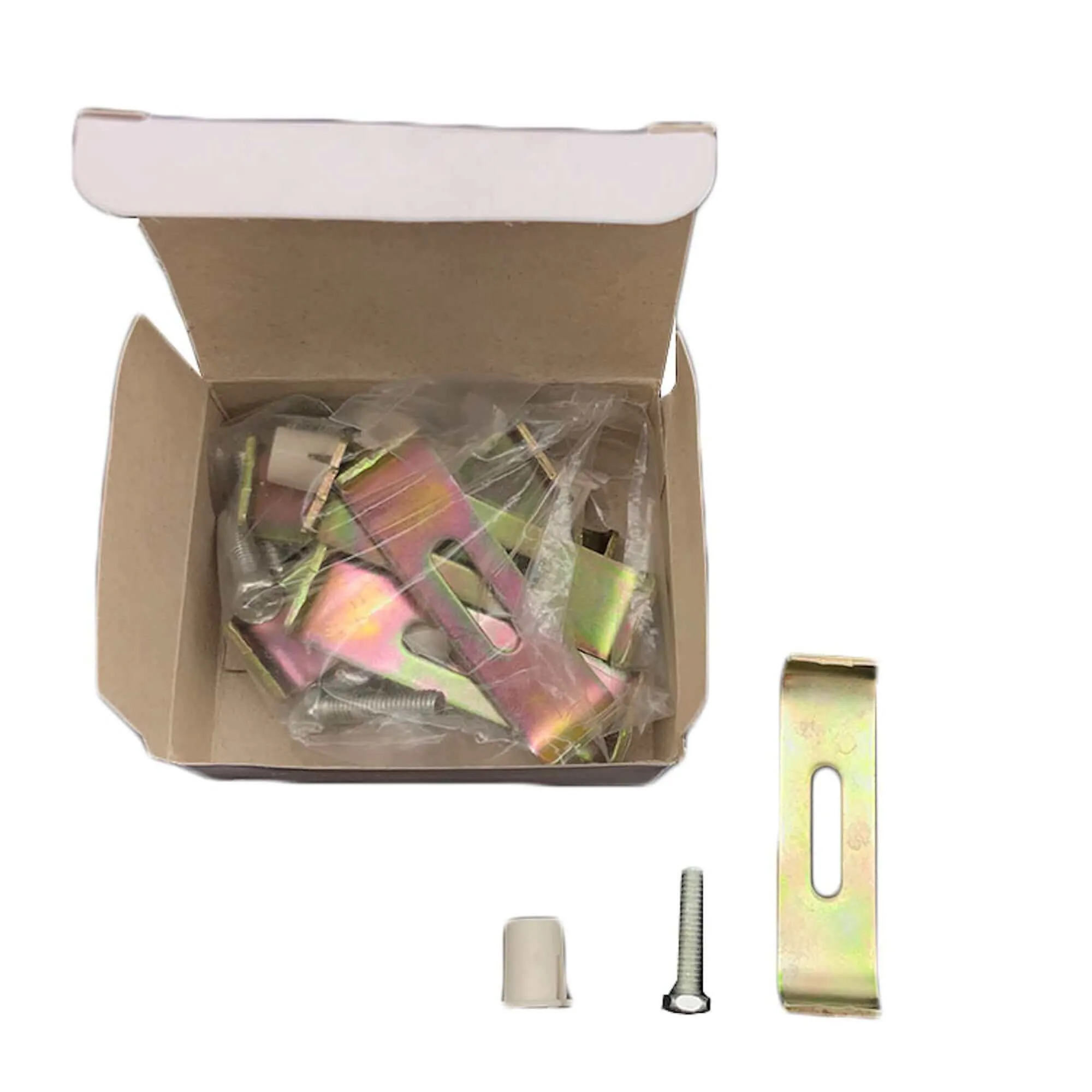 Stainless steel undermount kitchen sink fixing clip kit - 8 pack