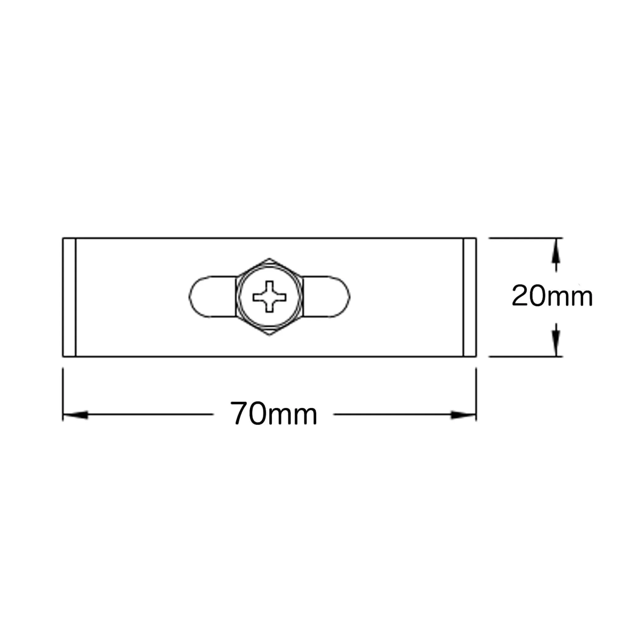 Stainless steel undermount kitchen sink fixing clip kit - 8 pack