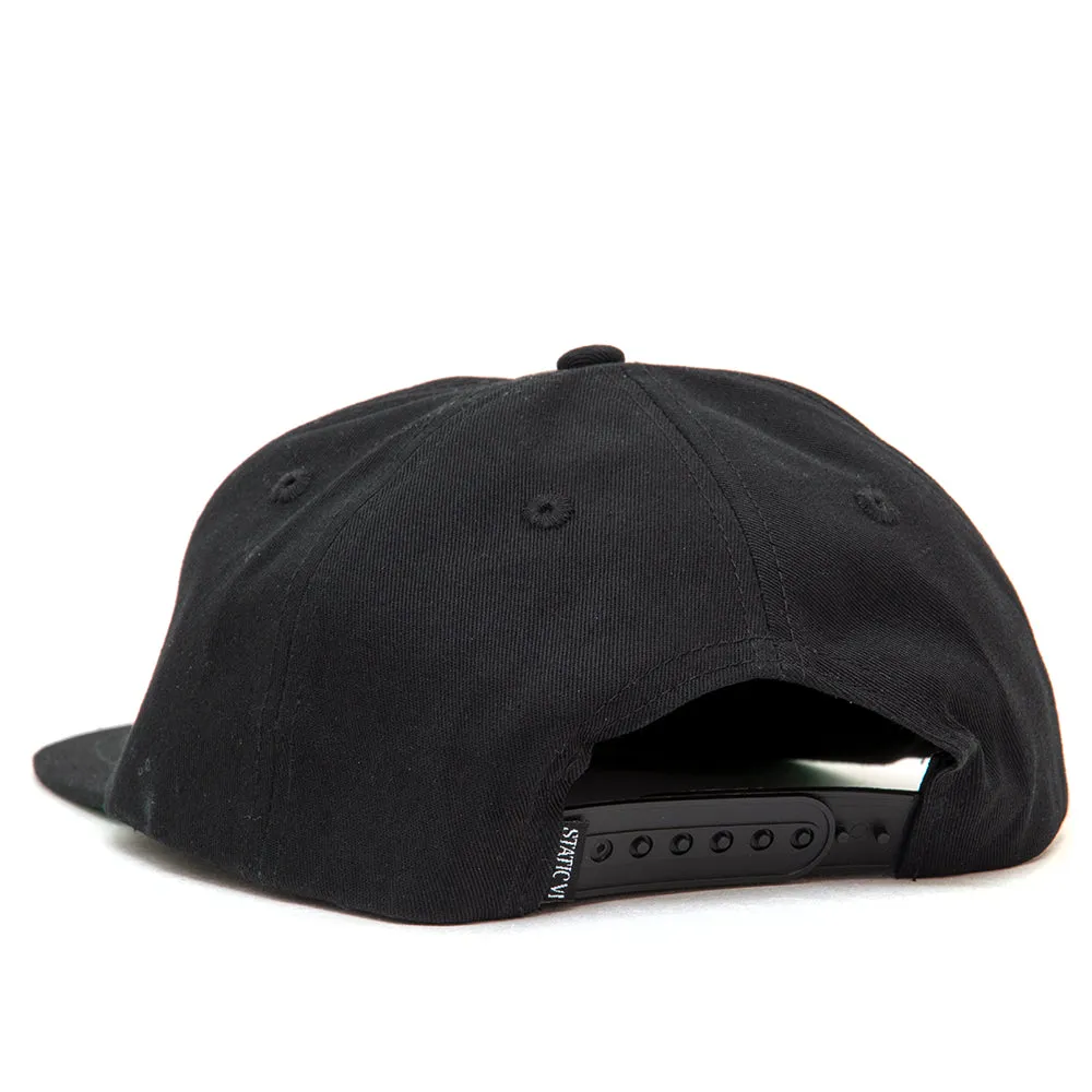 Static VI Spectacle Snapback Hat (Black)