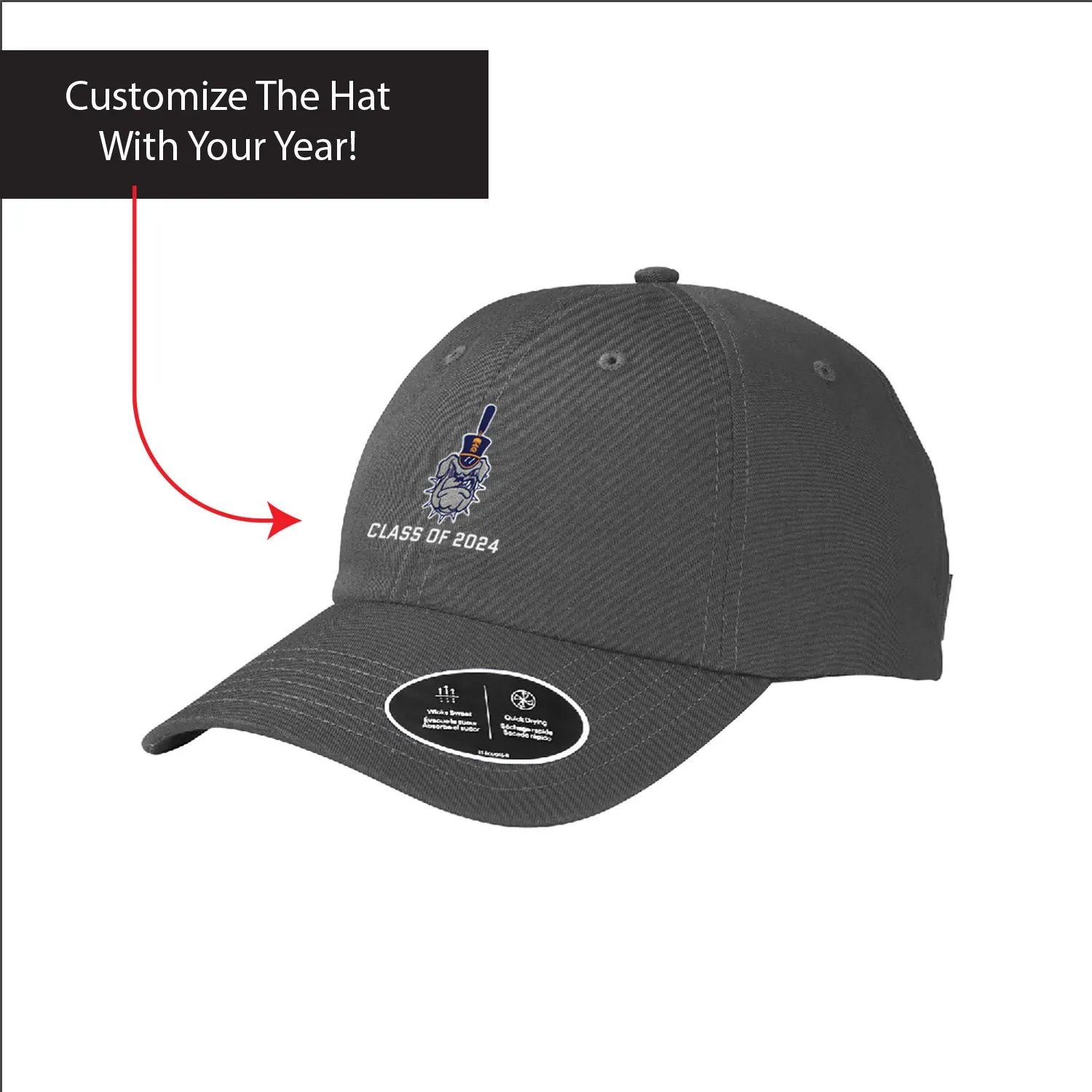 The Citadel, Customizable (Your Year) Reunion Year, Spike Logo, Under Armour Team Chino Hat