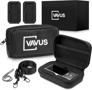 Travel Case Pack for Translators, Hard Shell Case, Accessory Pouch