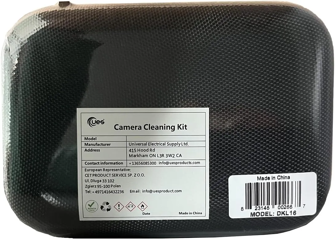 UES 21-in-1 Camera Cleaning Kit: 10 APS-C 16mm Sensor Cleaning Swabs, 5 Lens Cleaning Cloth, Air Blower, Lens Cleaning Pen, Lens and Sensor Liquid Cleaner, Lens Cleaning Paper, Screen Cleaning Cloth