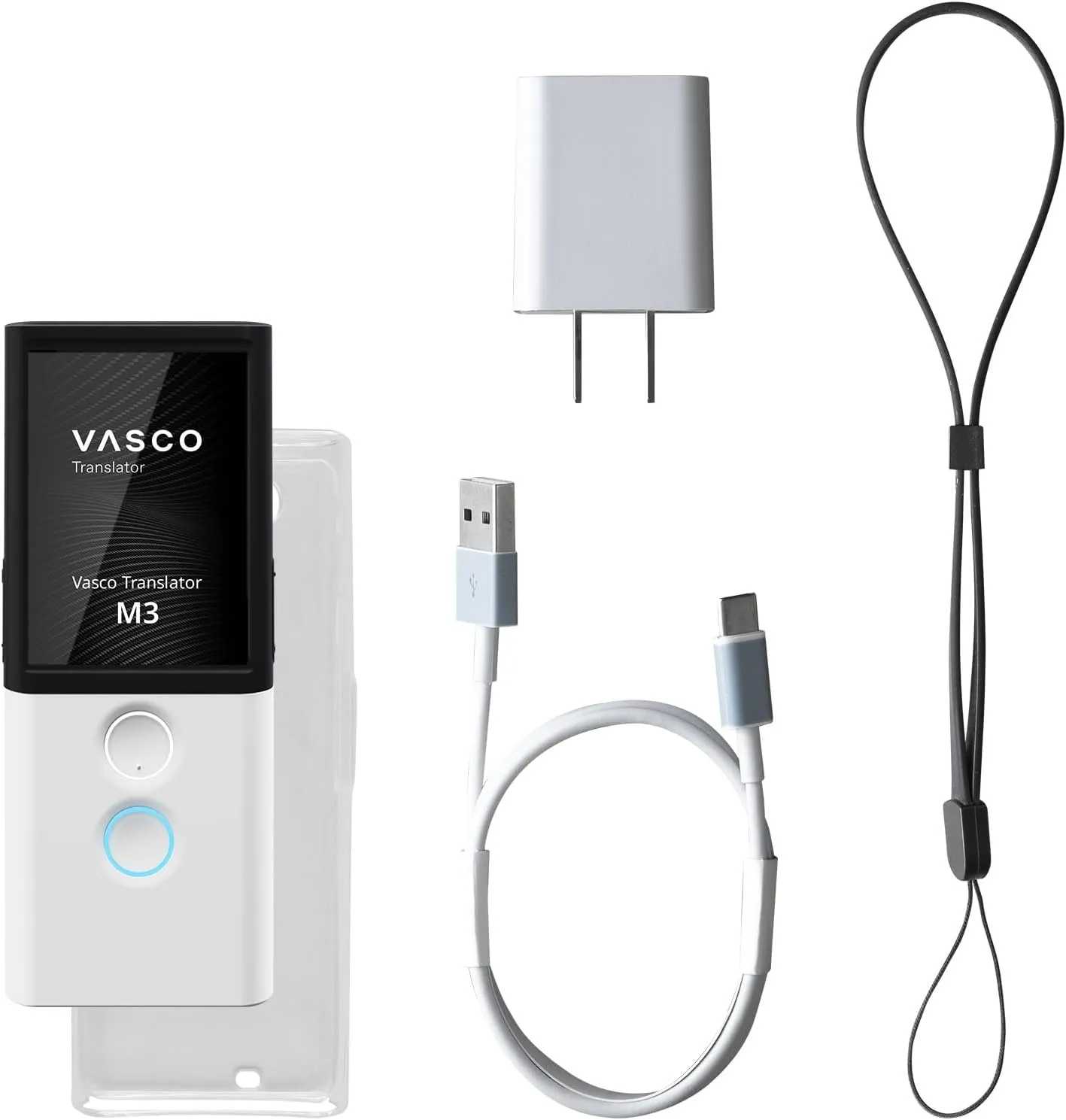 Vasco M3 Language Translator Device | The Only Translator with Free and Unlimited Internet in 200 Countries | Photo Translation | European Brand