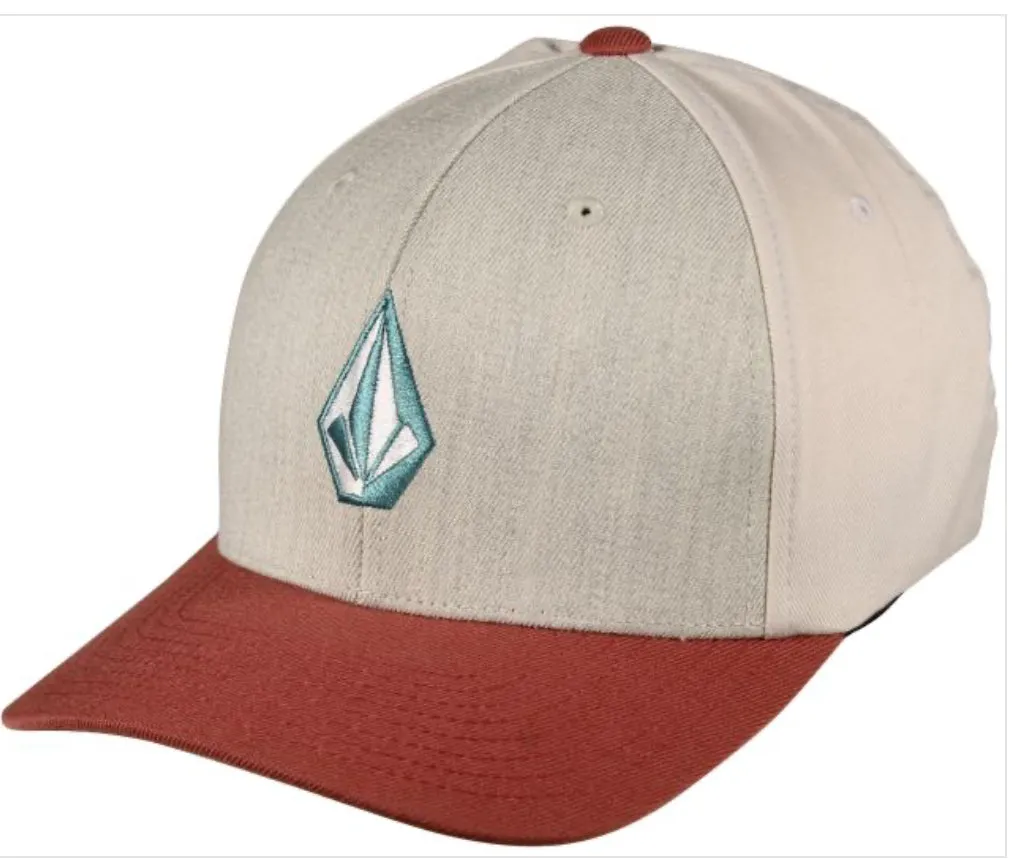 VOLCOM FULL STONE HEATHER FLEXFIT HAT