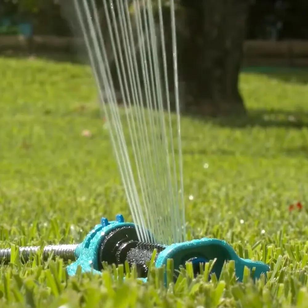 Wide Range Oscillating Lawn Sprinkler, Adjustable, Durable, High Coverage