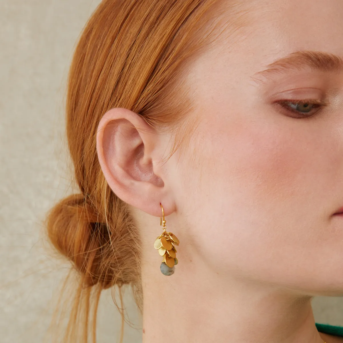 Winona Labradorite Earrings