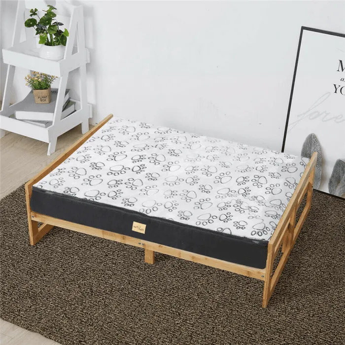 Wooden Elevated Pet Dog Bed Cots