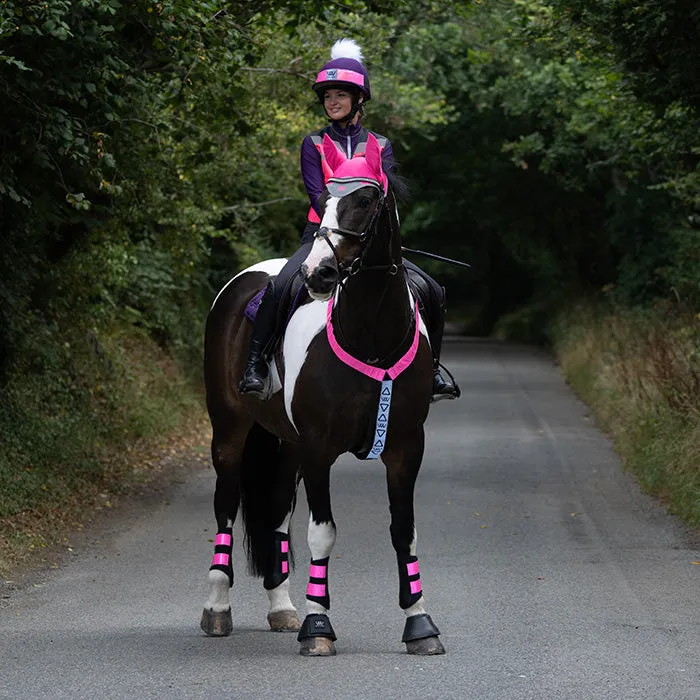 Woof Wear Hi Viz Hat Band Pink