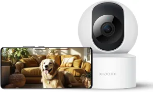 Xiaomi Mi 360 Home Security Camera 1080p, 360 Panoramic View, Full Protection 1080p, High Definition, Infrared Night Vision, AI Human Detection, White